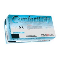 Microflex Medical Corporation CFG-900-L Microflex Large Natural ComfortGrip 5.1 mil Natural Rubber Latex Ambidextrous Non-Steril